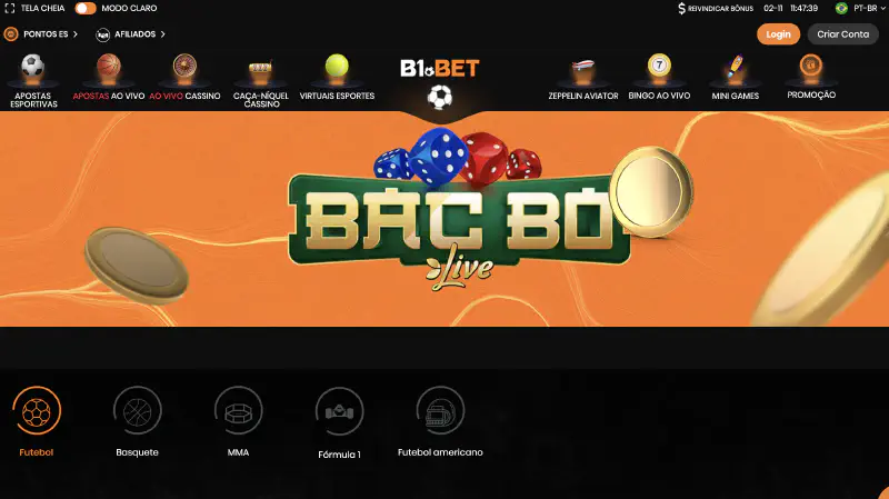 Site oficial da casa de apostas e cassino B1 Bet - registro, entrar, download de aplicativo, jogo